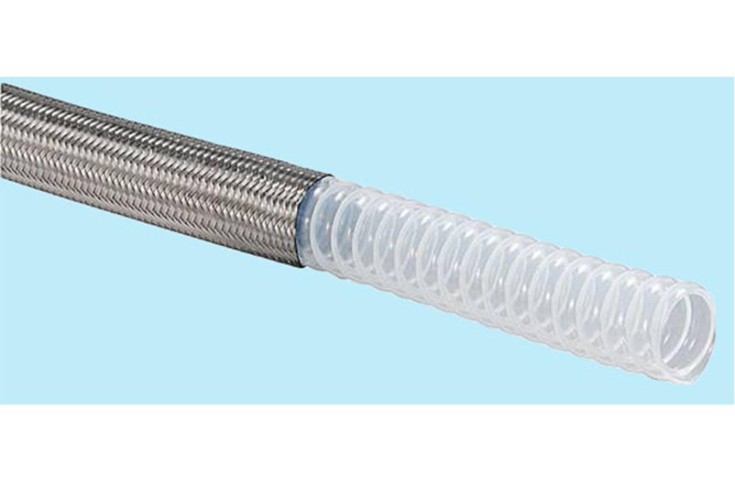 Versilon® TWOB 波纹 PTFE 不锈钢编织软管
